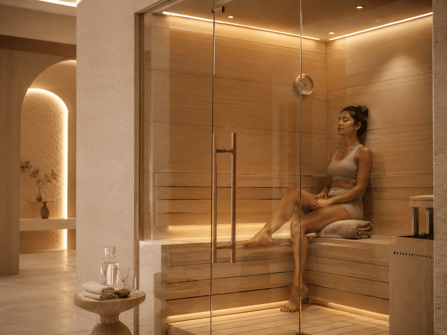 Sauna at Coreline Hyderabad